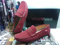 chaussures giorgio armani 2013 populaire man emporio cuir rose